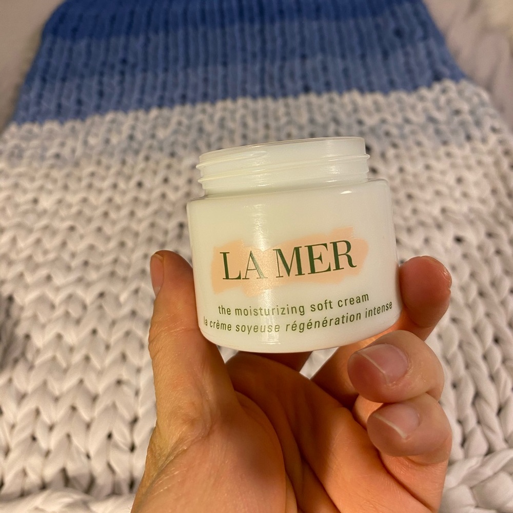 La mer soft cream 2 OZ ( used)